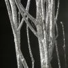 Richland Anniversary Birch Tree Branches Silver Sequin Sparkle 44-50"