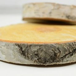 Richland Birch Slab Round 8" X 1" Thick Shop By Event