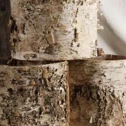 Richland Birch Bark Planter W/ Plastic Liner 7x6 Weddings