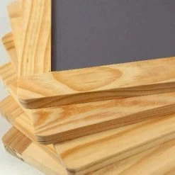 Richland Mini Wood Framed Chalkboards 4x6 (Pack Of 6)