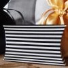 Save-On-Crafts Boxes Pillow Black/White Stripe 12pk