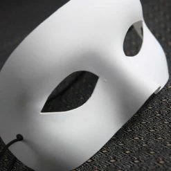 Richland White Half Mask Adult Seasonal Parties