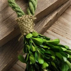 Richland Natural Preserved Boxwood Garland 45in