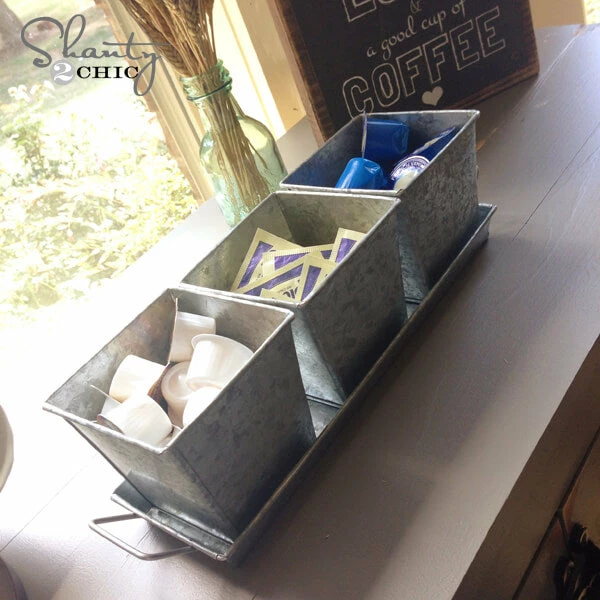 Richland Shop By Event Galvanized 3 Herb Pots & Tray 14in 2 Richland Shop By Event Galvanized 3 Herb Pots & Tray 14in