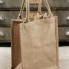 Richland Thanksgiving 6 Burlap Tote Favor Bags With Handles 11 X 9