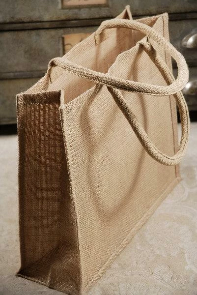Richland Large Burlap Tote Bags 15x13 (Pack Of 6) 1 Richland Large Burlap Tote Bags 15x13 (Pack Of 6)
