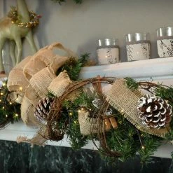 Richland Weddings Natural Burlap Ribbon 2.5in X 10yds