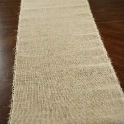 Richland Burlap Table Runner 12.5" Wide 120" Long Centerpieces