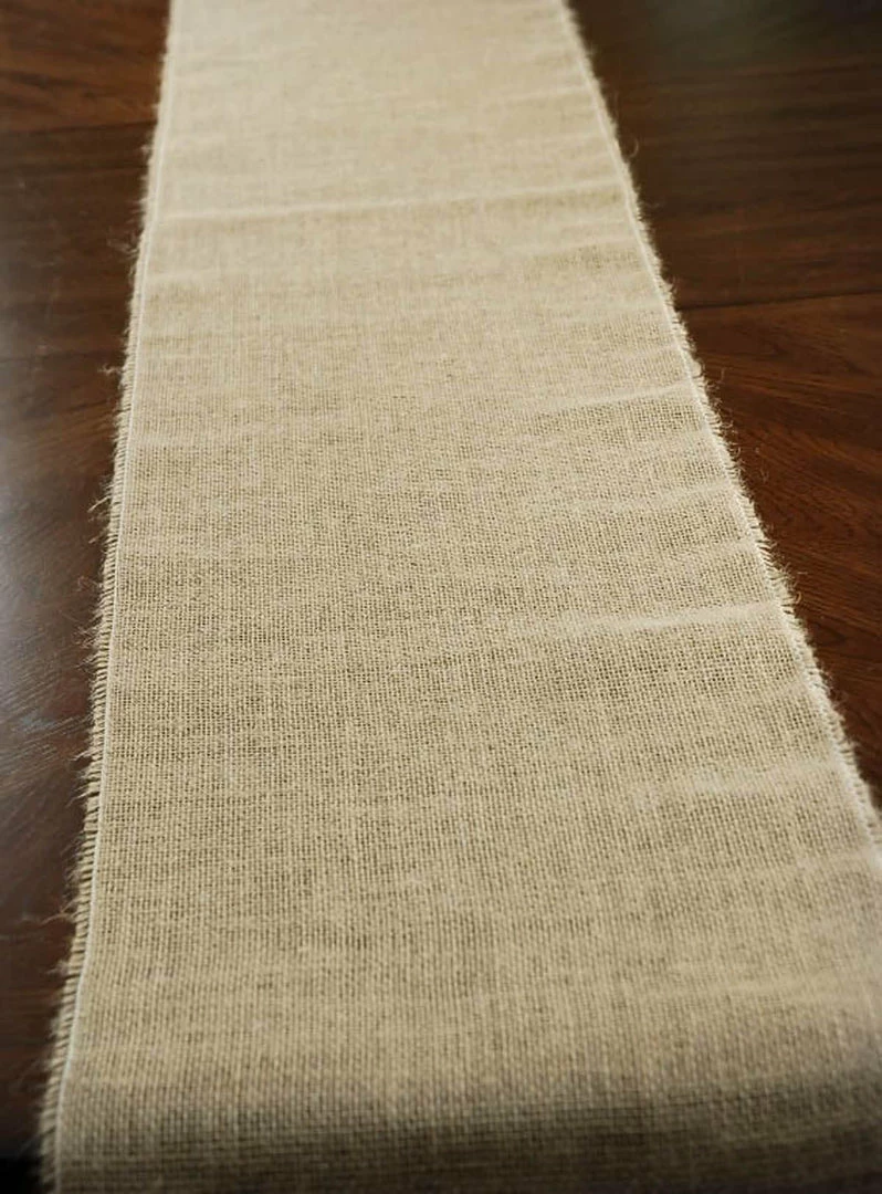 Richland Burlap Table Runner 12.5" Wide 120" Long Centerpieces 1 Richland Burlap Table Runner 12.5" Wide 120" Long Centerpieces