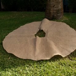 Richland Burlap Tree Skirt 60in