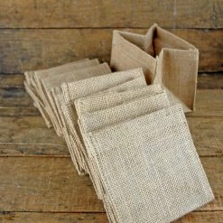 Richland 12 Burlap Pot Covers 5" Square Shop By Event