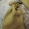 Richland Christmas 12 Burlap Bags Moss Green 5x7