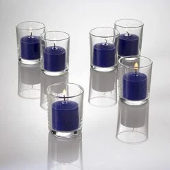 Richland Votive Candles Unscented Navy Blue 10 Hour Set Of 72 Shop By Event