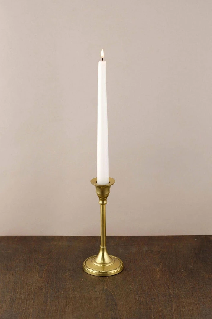 Richland Taper Candlestick Gold 7in Shop By Event 1 Richland Taper Candlestick Gold 7in Shop By Event