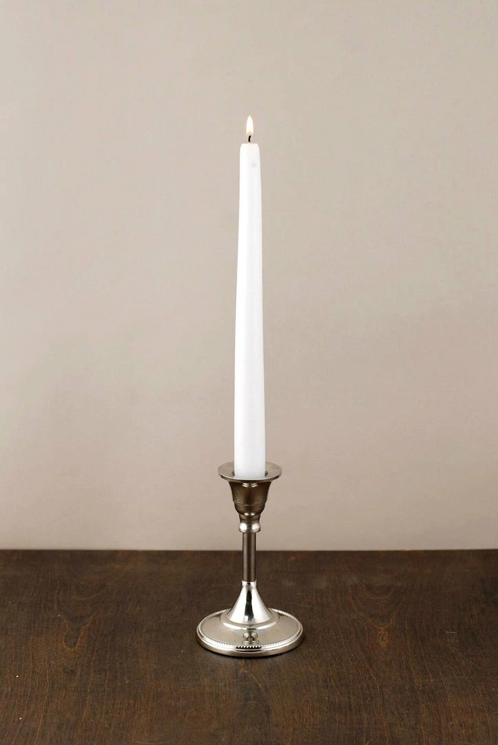 Richland Shop By Event Taper Candlestick Silver 5in 1 Richland Shop By Event Taper Candlestick Silver 5in