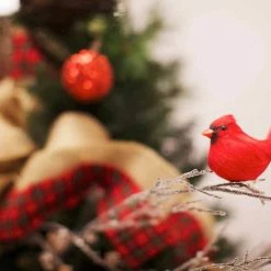 Richland 12 Artificial Cardinal Feathered Birds 5" Shop By Event