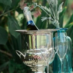 Weddings Richland Silver Plated Ice Bucket Champagne Bucket