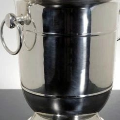 Save-On-Crafts Bucket Wine Stainless Steel 9x9in Silver