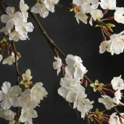 Richland Seasonal Parties Cherry Blossom Branch 42in White Flowers