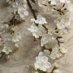 Richland Seasonal Parties Cherry Blossom Branch 42in White Flowers