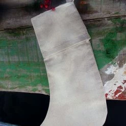 Richland Linen & Cotton Lined Christmas Stockings 16" Shop By Event