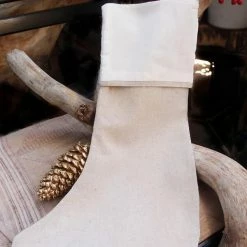 Richland Linen & Cotton Lined Christmas Stockings 16" Shop By Event