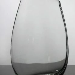 Richland Weddings Slanted Rim Glass Vase 10 In.