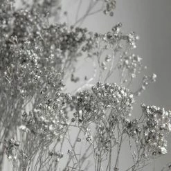 Richland Silver Broom Bloom 3oz Bunch (20 Branches) 28in Anniversary