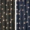 Richland LED Light Curtain 5' X 7' Dual Color Warm & Cool White LEDs