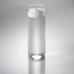 Richland Cylinder Vases Eastland Cylinder Floating Candle Holder 3.25"x10.5" Set Of 12