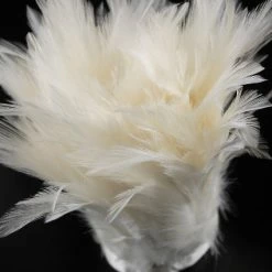 Richland Shop By Event White Rooster Feather Hackle 5" X 2yds