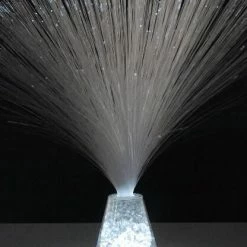 Richland Fiber Optic Centerpieces White 14in