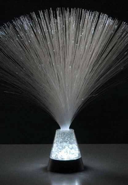 Richland Fiber Optic Centerpieces White 14in 1 Richland Fiber Optic Centerpieces White 14in