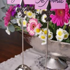 Richland Shop By Event 6 Fleur De Lis Table Number Holders 13" Tall