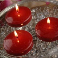 Richland 12 Red 3" Floating Candles Shop By Event
