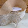 Richland Floral Lace Applique Ribbon 2.5in X 10yd