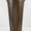 Richland Shop By Event 22" Brown Rust French Flower Market Bucket With Handles 22x10