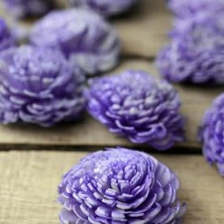 Richland Sola Flowers Lavender Chorki Flowers (12 Flowers)