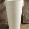 Richland Shop By Event Cream White French Flower Market 11" Bucket