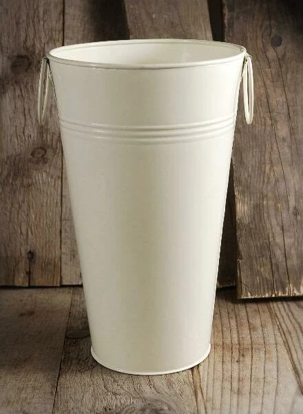 Richland Shop By Event Cream White French Flower Market 11" Bucket 1 Richland Shop By Event Cream White French Flower Market 11" Bucket