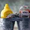 Save-On-Crafts Double Bucket Condiment Holder Buckets & Tubs