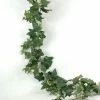 Richland Christmas Ivy Garlands Silk 127 Leaves 6FT Puff Ivy Garland