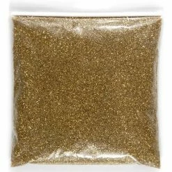 Richland Seasonal Parties German Glass Glitter Gold 1 Lb. Bag