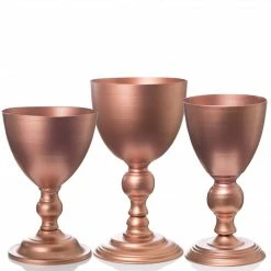 Shop By Event Richland Copper Finish Goblet - Set Of 12