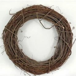 Richland Grapevine Wreath Natural 14 Inch Seasonal Parties