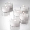 Richland Clear Tealight Candles White Citronella Scented Set Of 50 Ceremony