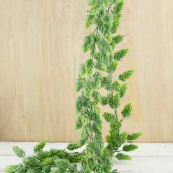 Richland Hops Garland Frosted Green 6ft Artificial