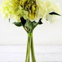 Richland Christmas Cream & Green Hydrangea Bouquet