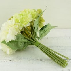Richland Christmas Cream & Green Hydrangea Bouquet