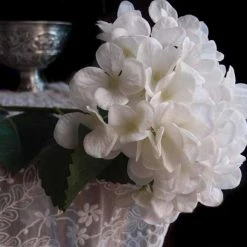 Richland Tall White Lace Hydrangeas Flowers Seasonal Parties
